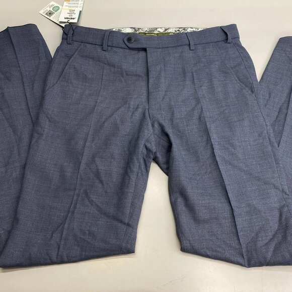 NEW MEYER Exclusive “Bonn” Modern Fit Stretch Dress Pants – Size 34 - Picture 1 of 10